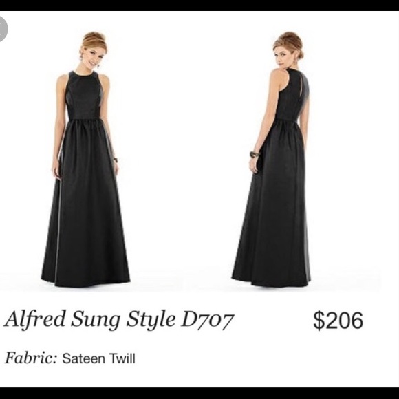 nordstrom alfred sung bridesmaid dress